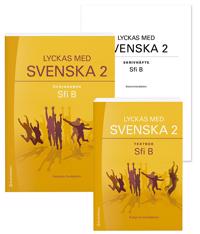 Lyckas med svenska 2 Paket Textbok och Övningsbok – Sfi B