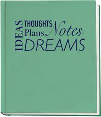 Ideas Thoughts Plans Notes Dreams : Anteckningsbok