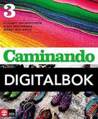 Caminando 3 Lärobok Digital, tredje upplagan