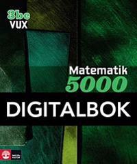 Matematik 5000 Kurs 3bc Vux Lärobok Digital