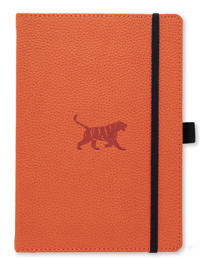 Dingbats* Wildlife A5+ Orange Tiger Notebook – Dotted