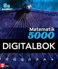 Matematik 5000 Kurs 3c Basåret Lärobok Digital