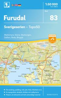 83 Furudal Sverigeserien Topo50 : Skala 1:50 000