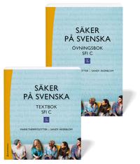 Säker på svenska Paket textbok & övningsbok – Digitalt + Tryckt – Sfi C