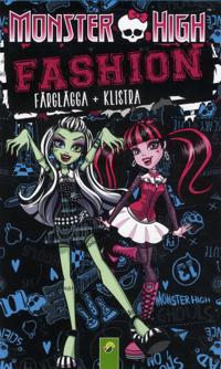 Monster High fashion – färglägg + klistra