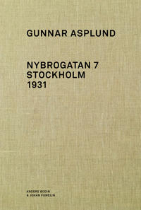 Gunnar Asplund Nybrogatan 7 Stockholm 1931