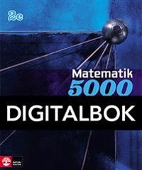 Matematik 5000 Kurs 2c Blå Lärobok Digital