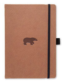 Dingbats* Wildlife A5+ Brown Bear Notebook – Dotted