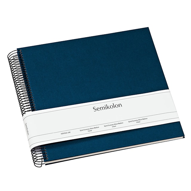 Produktbilde 1 for Fotobok Medium Cream Marine Semikolon