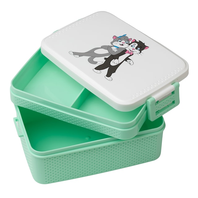 Produktbild 2 för Pelle Svanslös Lunchlåda Mintgrön Rätt Start