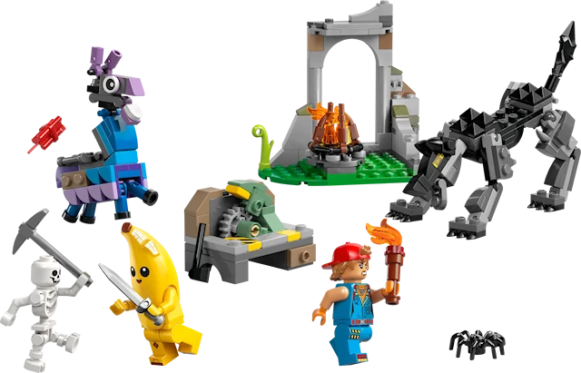 Produktbild 2 för Peely och Sparkplugs läger LEGO® Fortnite (77075)