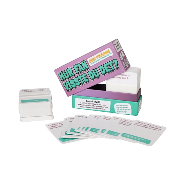 Produktbild 2 för Hur fan visste du det? (SE)