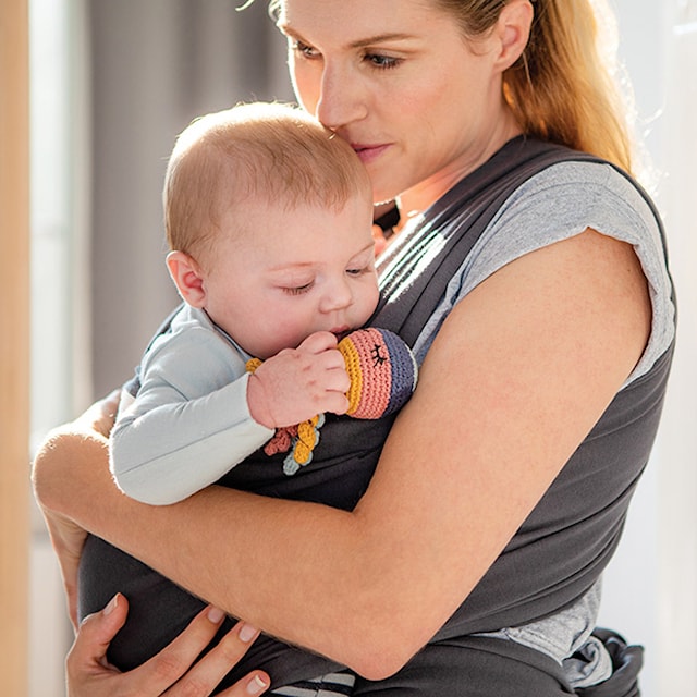 Produktbild 5 för Tricot-slen Organic Dark Grey, Babylonia