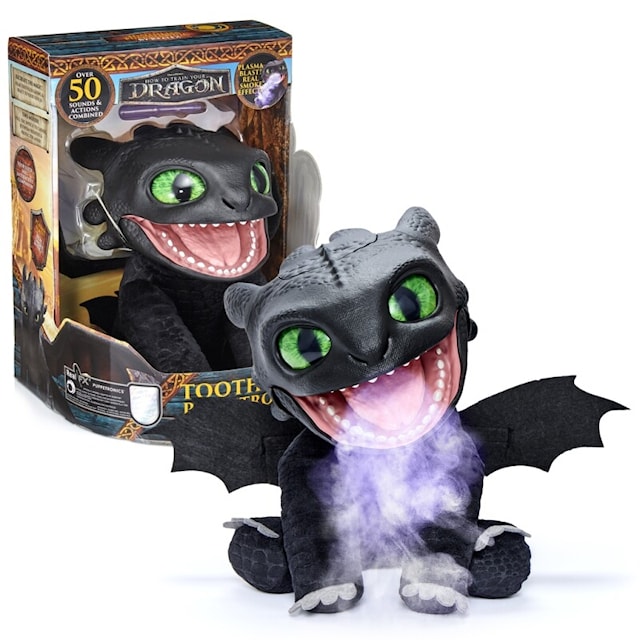 Produktbild 1 för Toothless Interaktiv Tandlöse Drake How To Train Your Dragon