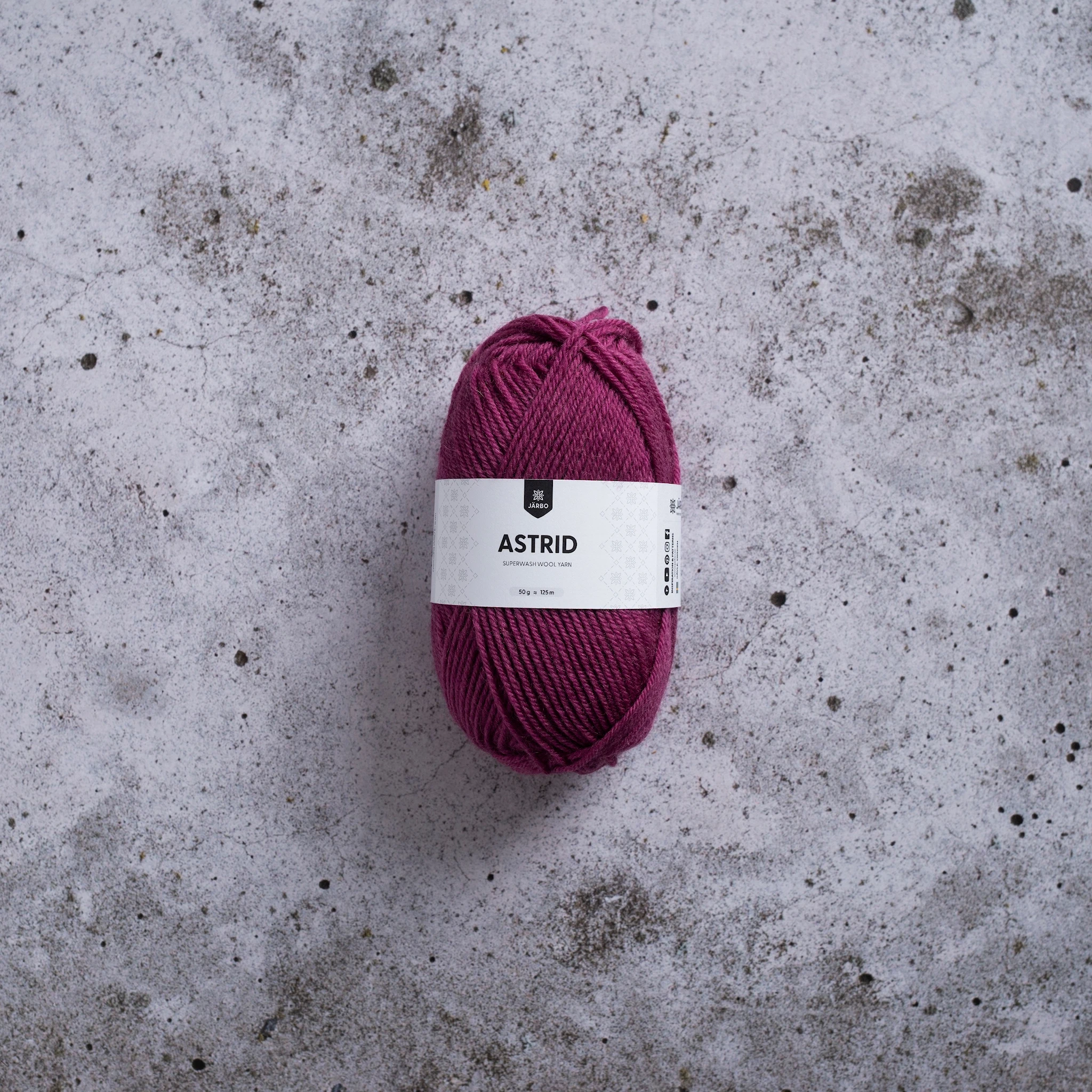 Produktbilde for Astrid Ullgarn 50 g Järbo