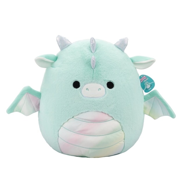 Produktbild 1 för Squishmallows Gosedjur 50 cm Fuzz A Mallows Joey Dragon