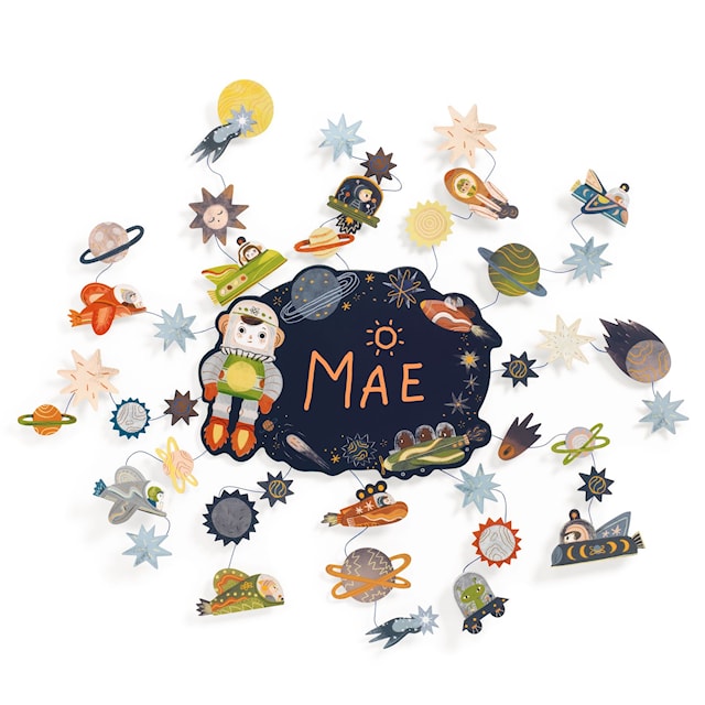 Tuotekuva 3 - Koristele kyltti avaruusteemalla Djeco