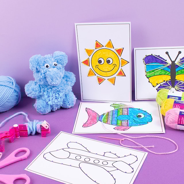 Produktbilde 2 for Hobbyboks Håndarbeid Playbox