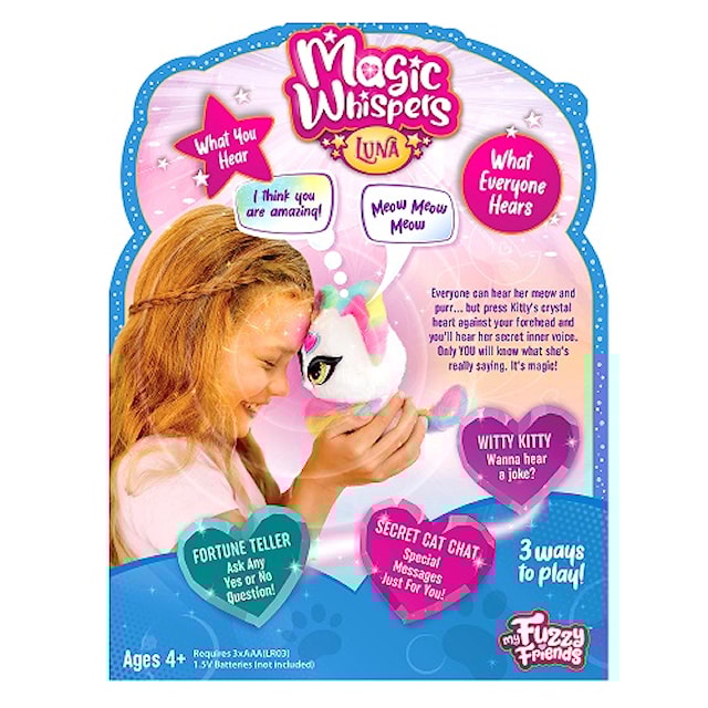 Produktbild 5 för My Fuzzy Friends Luna Magisk Viskande Kattunge (SE/NO/DK)