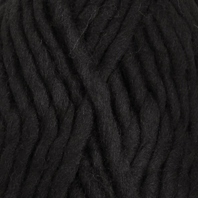 Polaris Uni Colour Garn Ullgarn 100 g Black 02 Drops