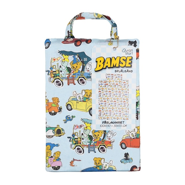 Tuotekuva 1 - Bamse Pussilakanasetti Pinnasänky Rätt Start