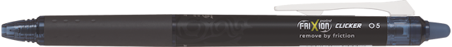 Tuotekuva 2 - FriXion Point Clicker 0.5 - Rollerball-kynä geelimusteella - Sinimusta - Kapea kärki  Pilot