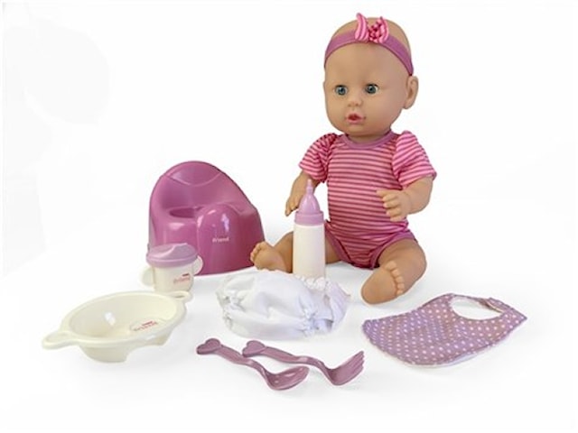Tuotekuva 1 - Happy Friend New Born Nukke 40 cm Leikkisetti