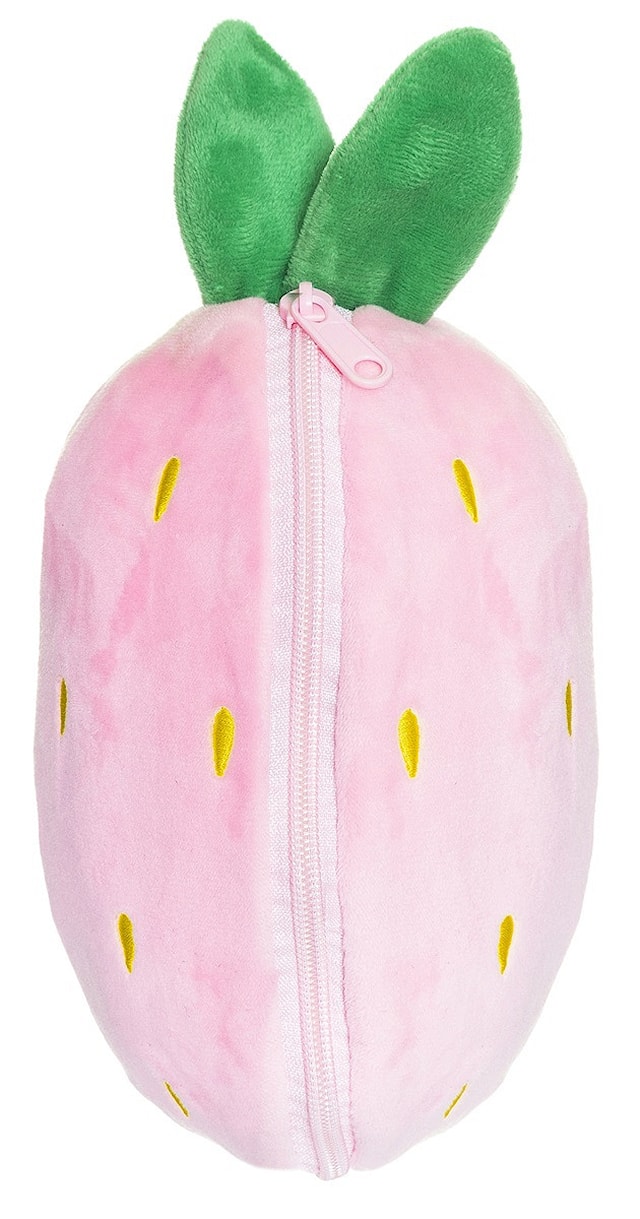 Produktbild 3 för Kanin i jordgubbe med dragkedja Teddykompaniet
