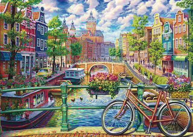 Tuotekuva 2 - Amsterdam Canal Palapeli 1000 Palaa Schmidt