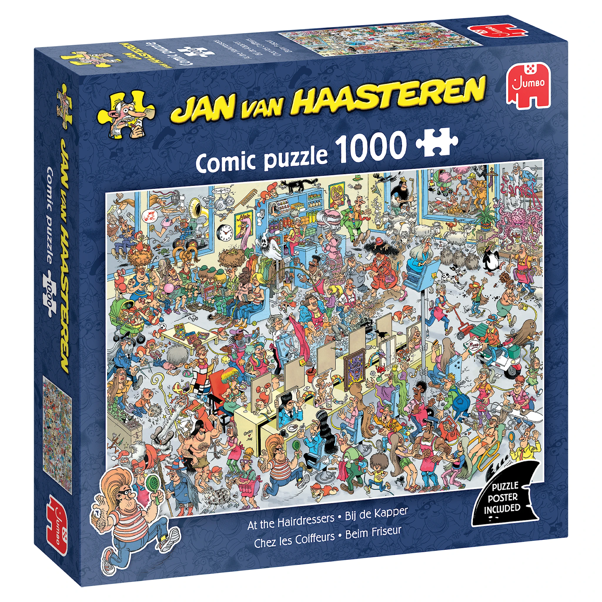 Produktbilde for Jan Van Haasteren Frisørene Puslespill 1000 biter