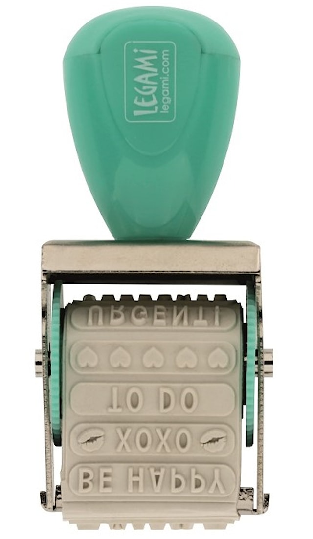 Produktbilde 1 for Stempel Med Stempelpute 12 Ulike Budskap Legami