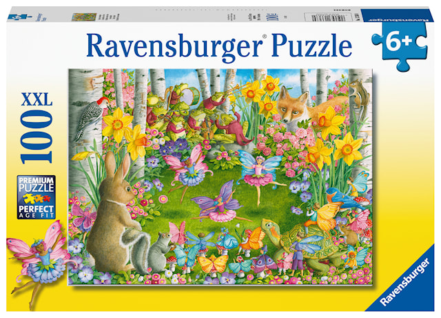 Produktbild 1 för Fairy Ballet Barnpussel 100 bitar, Ravensburger