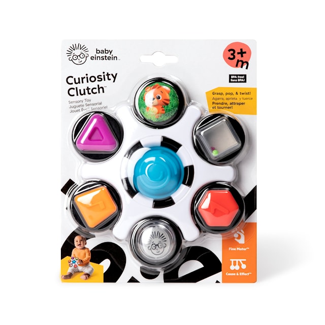 Produktbilde 4 for Curiosity Clutch™ sensorisk leke Baby Einstein