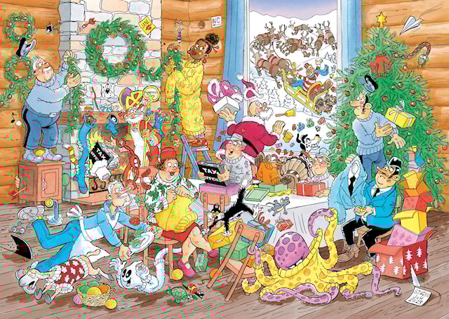 Tuotekuva 2 - Jan Van Haasteren Woolly Christmas Palapeli 500 palaa