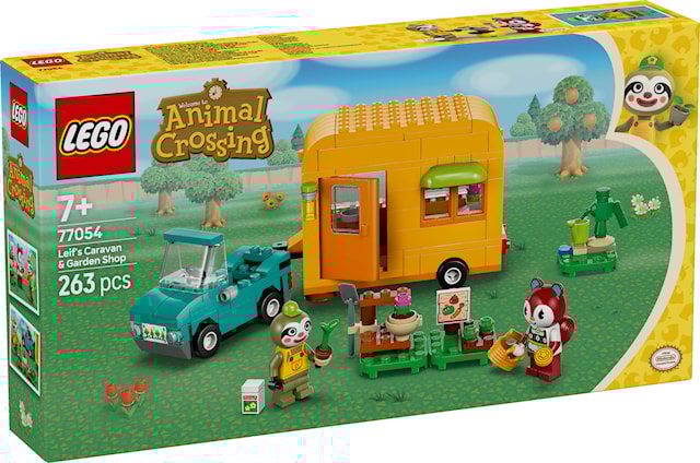 Tuotekuva 1 - Leif, asuntovaunu ja puutarhakauppa LEGO® Animal Crossing (77054)