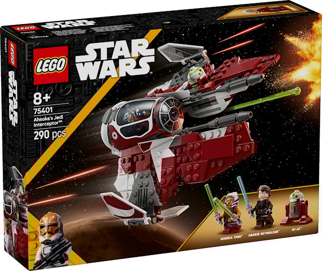 Tuotekuva 1 - Ahsokan Jedi Interceptor™ LEGO® Star Wars™ (75401)