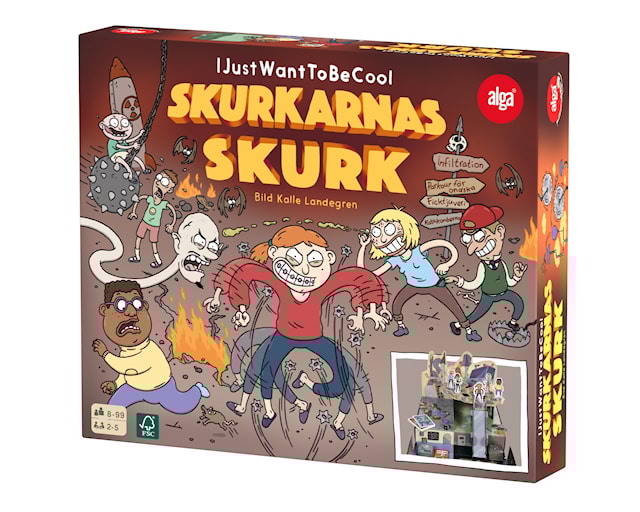 Produktbild 6 för Skurkarnas Skurk Brädspel (SE)
