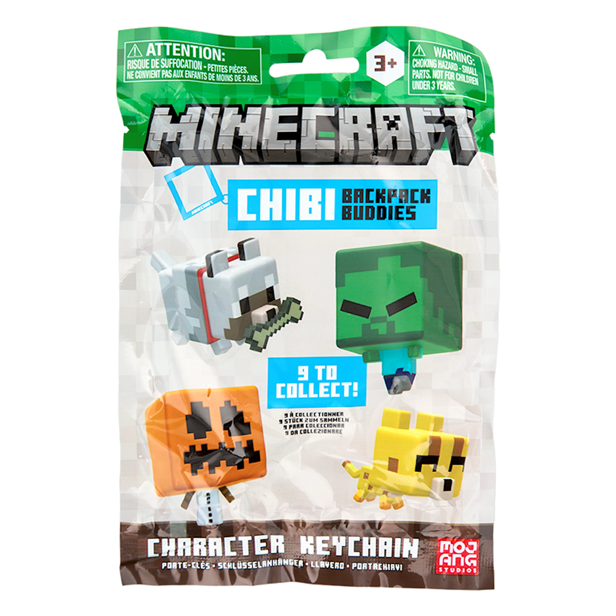 Produktbild för Minecraft Ryggsäcksfigur, Paladone