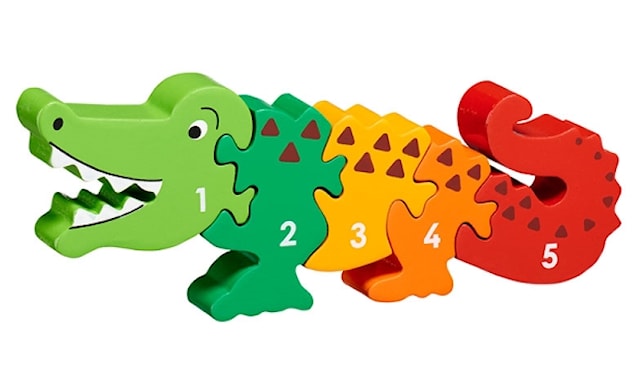 Palapeli Krokotiili 1-5 Lanka Kade