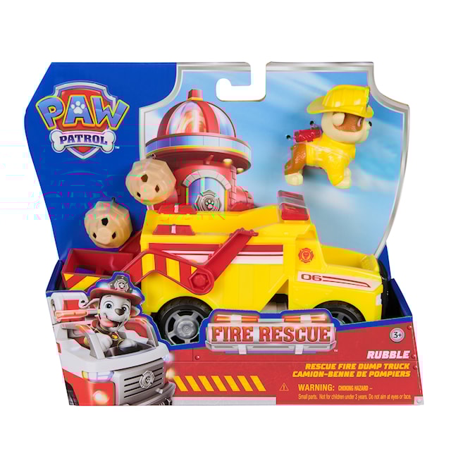 Produktbild 2 för Paw Patrol Fire Rescue Fordon med Figur Rubble