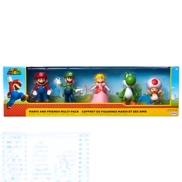 Produktbilde 4 for Super Mario Limited Articulation Figures 5-Pack Mario med venner