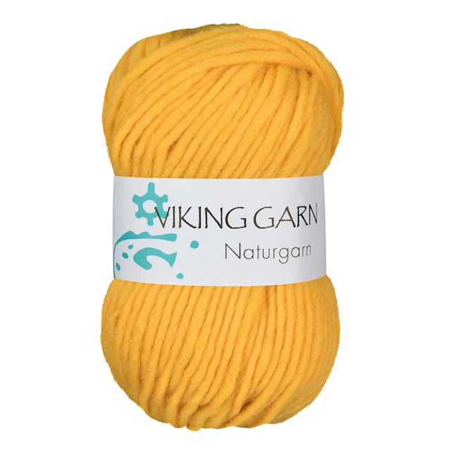 Tuotekuva 1 - Naturgarn 50 g Keltainen 645 Viking Garn