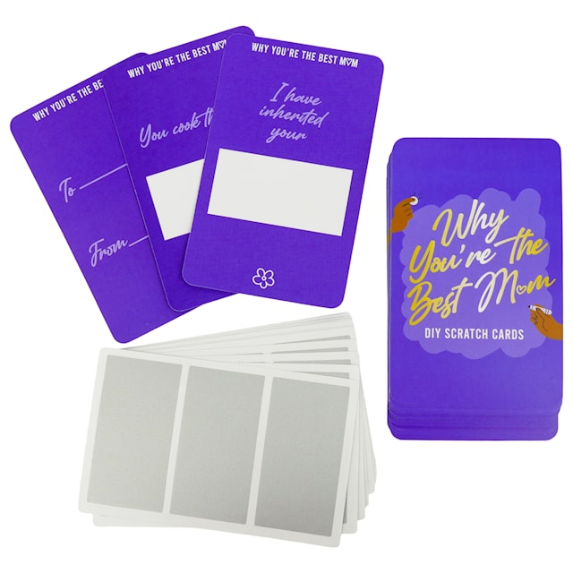 Produktbilde 2 for Skrapekort Det er derfor du er den beste mammaen Gift Republic Ltd.