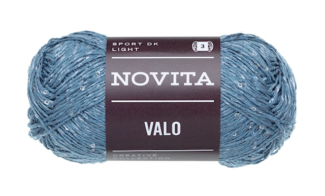 Tuotekuva 1 - Valo Paljettilanka 50g Kajo 1161 Novita