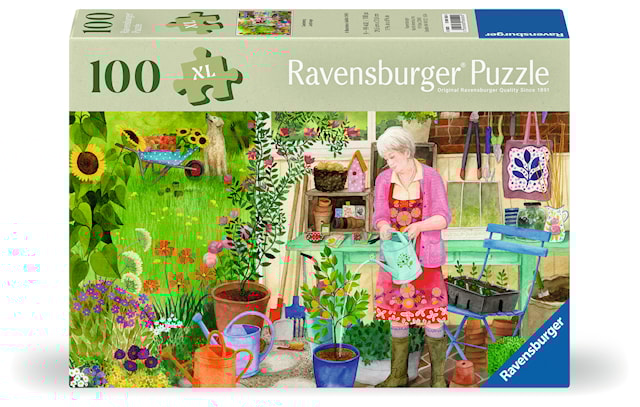 Produktbilde 1 for Hagearbeid 100 XXL-brikker, Ravensburger