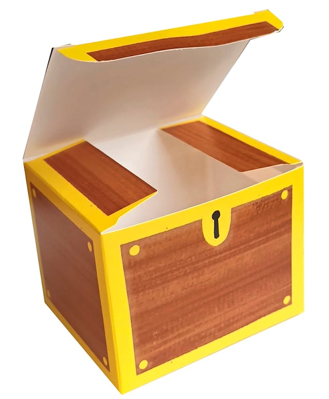 Produktbild 7 för Ansiktsmasker och skattjakt Pirater 5-pack Fridolin