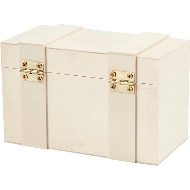 Produktbild 6 för Skattkista, H: 7,5 cm, L: 12 cm, B: 6 cm, 1 st.