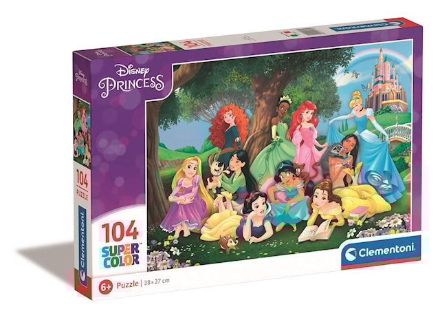 Produktbild 1 för  Pussel Kids Disney Princess 104 bitar, Clementoni