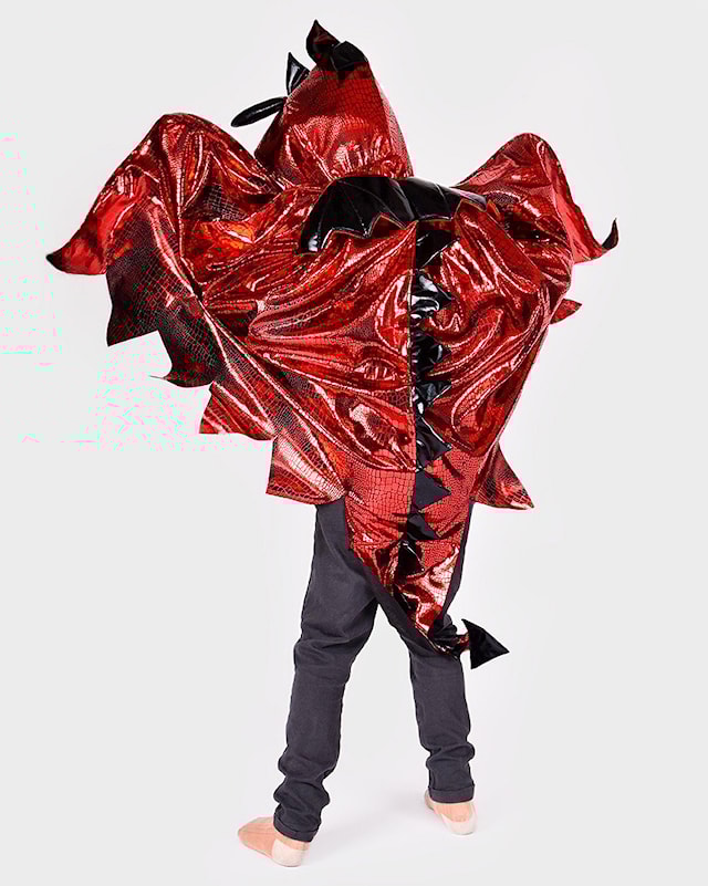 Tuotekuva 1 - Naamiaisasu Lohikäärmeasu siivillä 104-128 cl (3-8 vuotta)