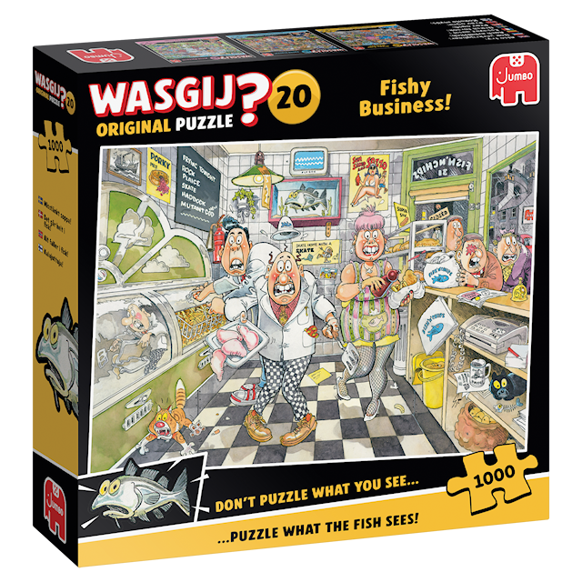 Produktbilde 3 for Wasgij Original 20 - Fishy Business! 1000 brikker